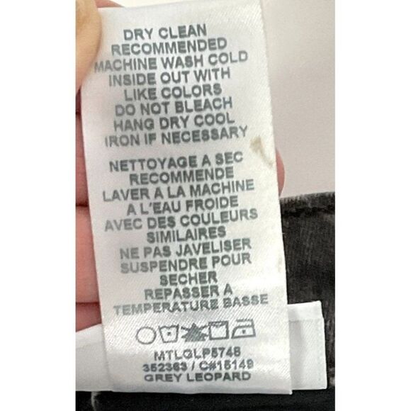 Joe's Jeans Flawless The Charlie High Rise Skinny Ankle Jeans, Grey Leopard, 25 - Picture 10 of 16